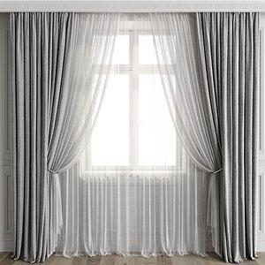 3D Curtain Set 499C