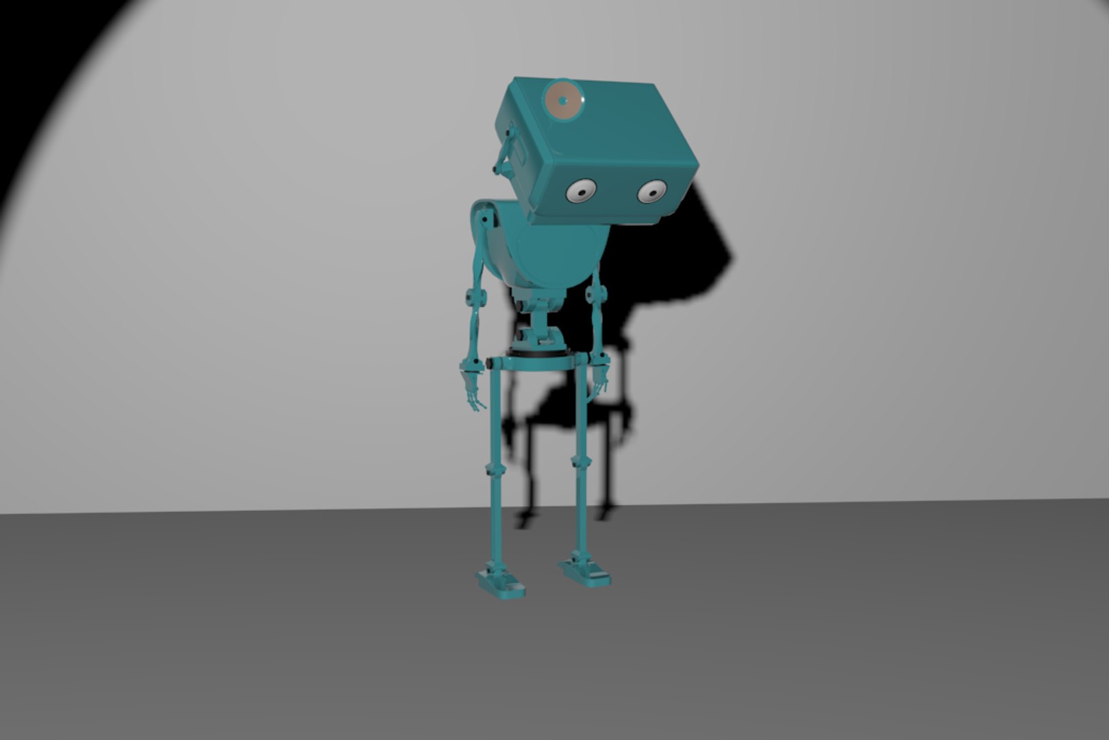 Character Rigged Robot Robit 3D Model - TurboSquid 1340101