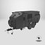 3D Expedition Mobile Home Black model