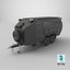 3D Expedition Mobile Home Black model