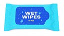 Small Wet Wipes Package Blue