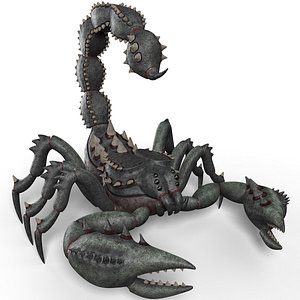 Scorpion Animation and Texture Pack 3D model