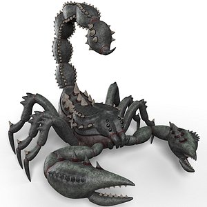 Scorpion Animation and Texture Pack 3D model