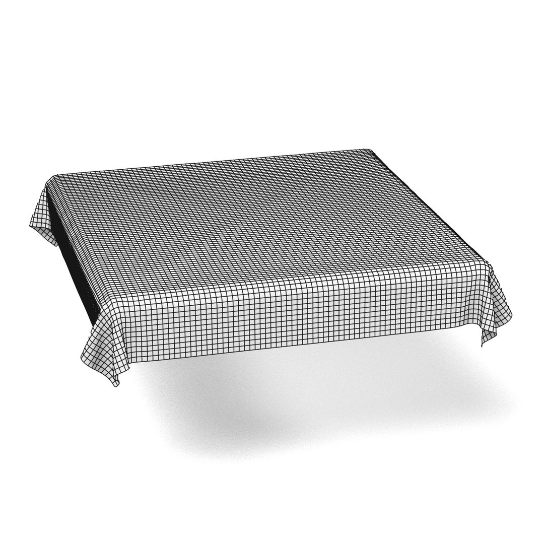 3d Tablecloth Square