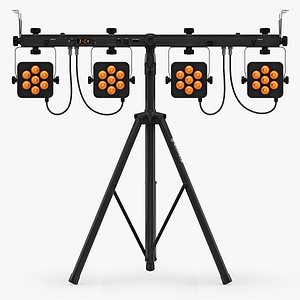 3D Chauvet DJ 4Bar Flex T Effect Lights