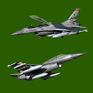 3D F-16 B PAF