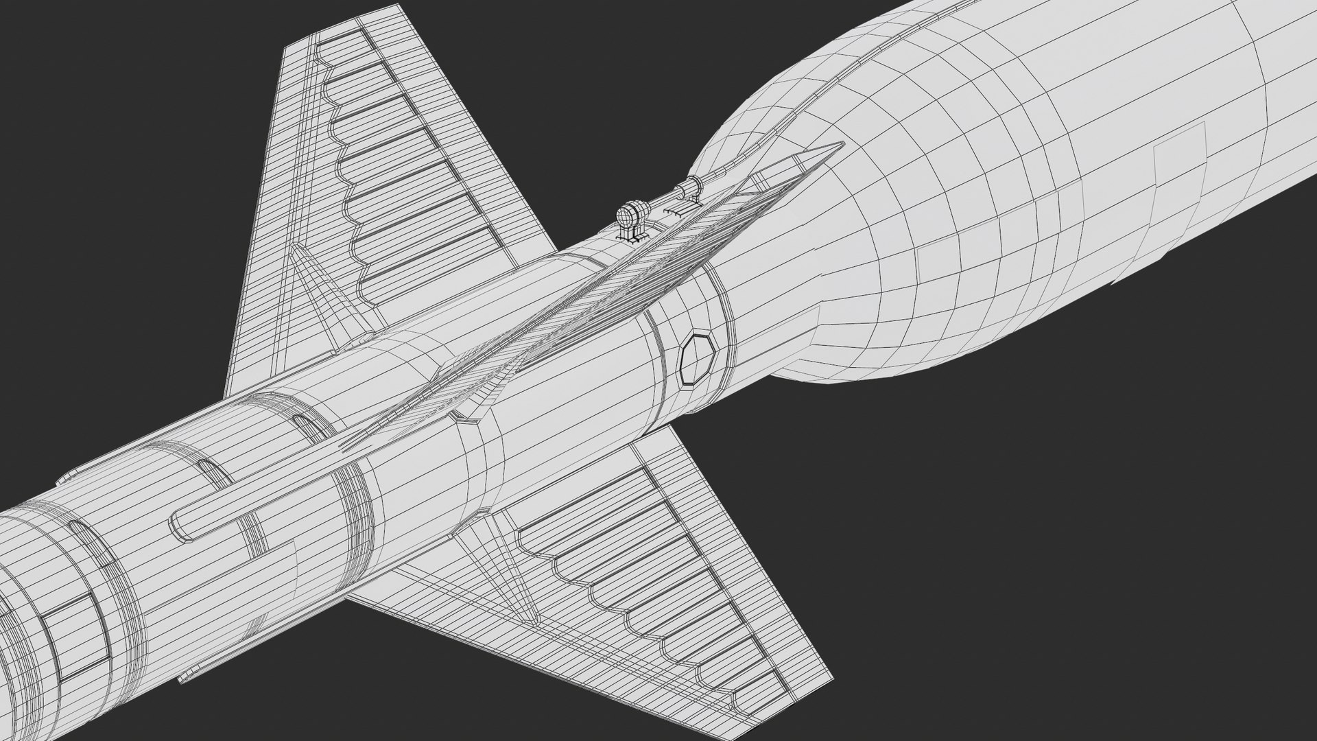 3D model GBU-27 Paveway 3 Naval Laser Guided Bomb PBR https://p.turbosquid.com/ts-thumb/OQ/0rRpBo/C1/screenshot025/png/1770560354/1920x1080/fit_q87/94a76a3ffaed6c2d373fc64e9f1d718bb2c8bcc3/screenshot025.jpg