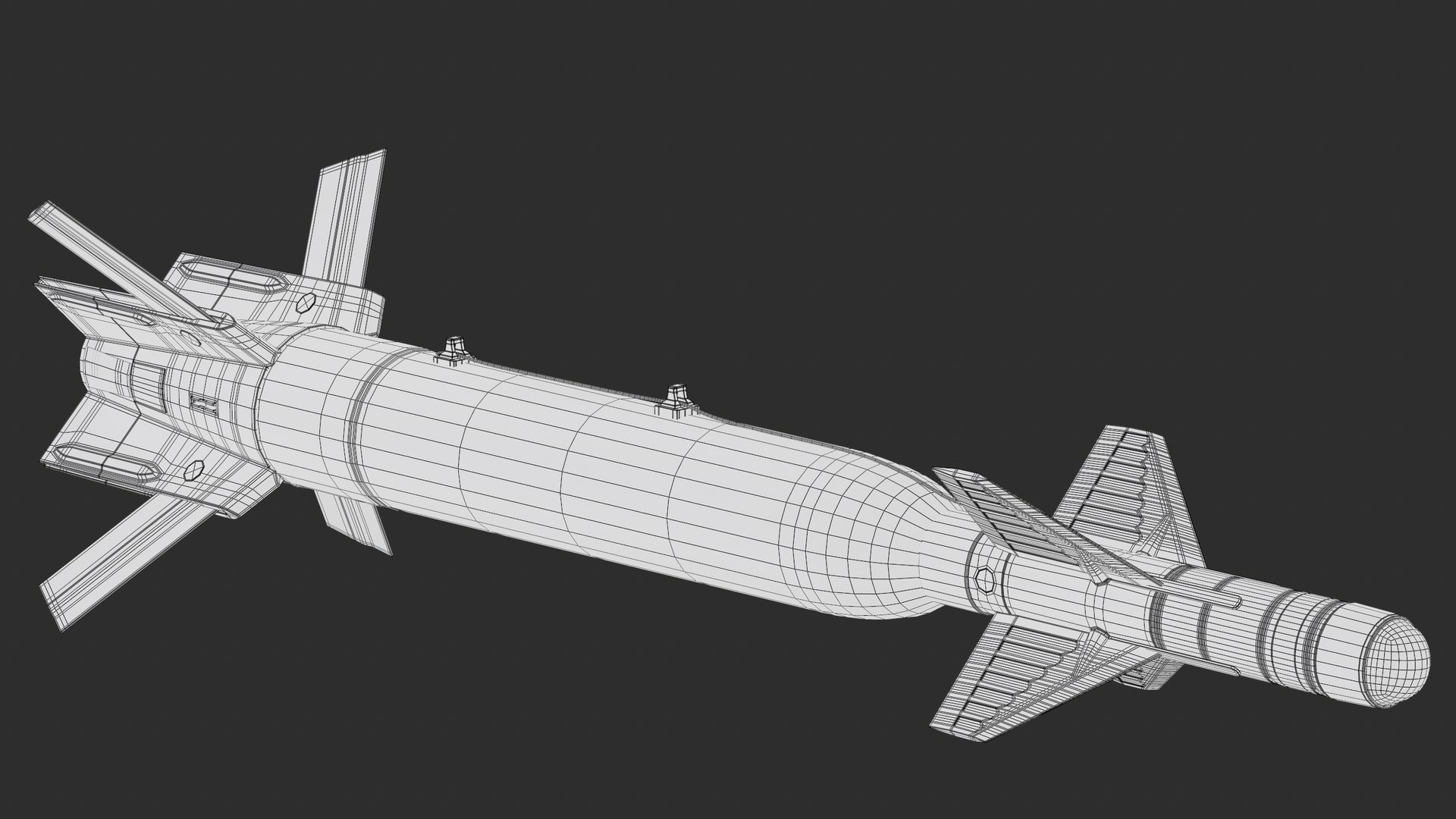 3D model GBU-27 Paveway 3 Naval Laser Guided Bomb PBR https://p.turbosquid.com/ts-thumb/OQ/0rRpBo/WP/screenshot006/png/1770560348/1920x1080/fit_q87/c355b620730d2a31dc15673759be4e12ebd81b5a/screenshot006.jpg