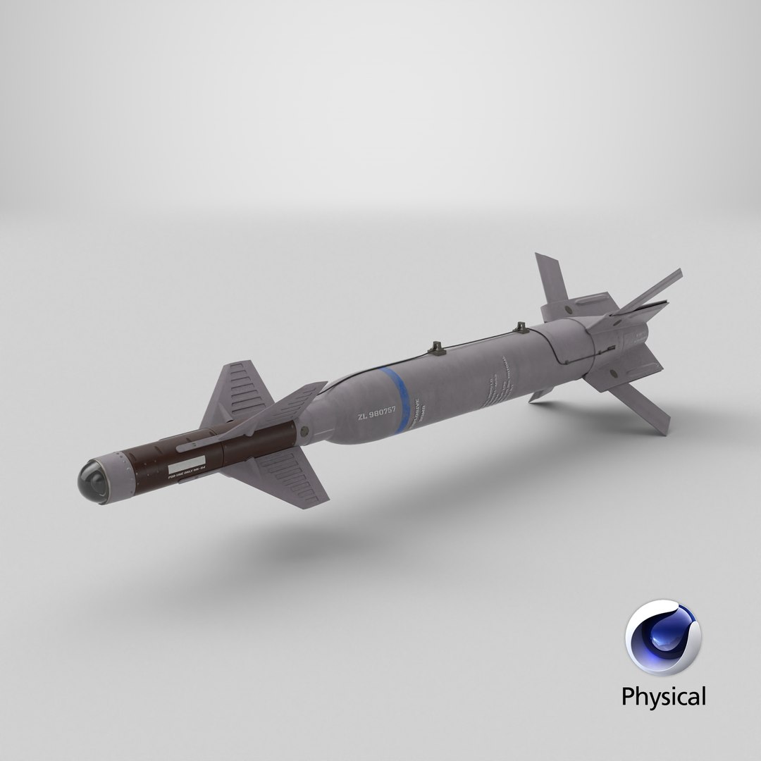 3D model GBU-27 Paveway 3 Naval Laser Guided Bomb PBR https://p.turbosquid.com/ts-thumb/OQ/0rRpBo/Xe/stemcell_cinema_4d_physical_render/png/1770563403/1920x1080/fit_q87/28224dd184c8a72028ad62dc5756e4d328b7dbc0/stemcell_cinema_4d_physical_render.jpg