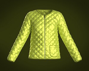 Girls Quilted Puffer Jacket