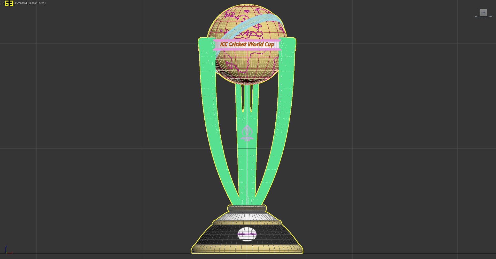 Icc Cricket World Cup 3D Model - TurboSquid 1408110