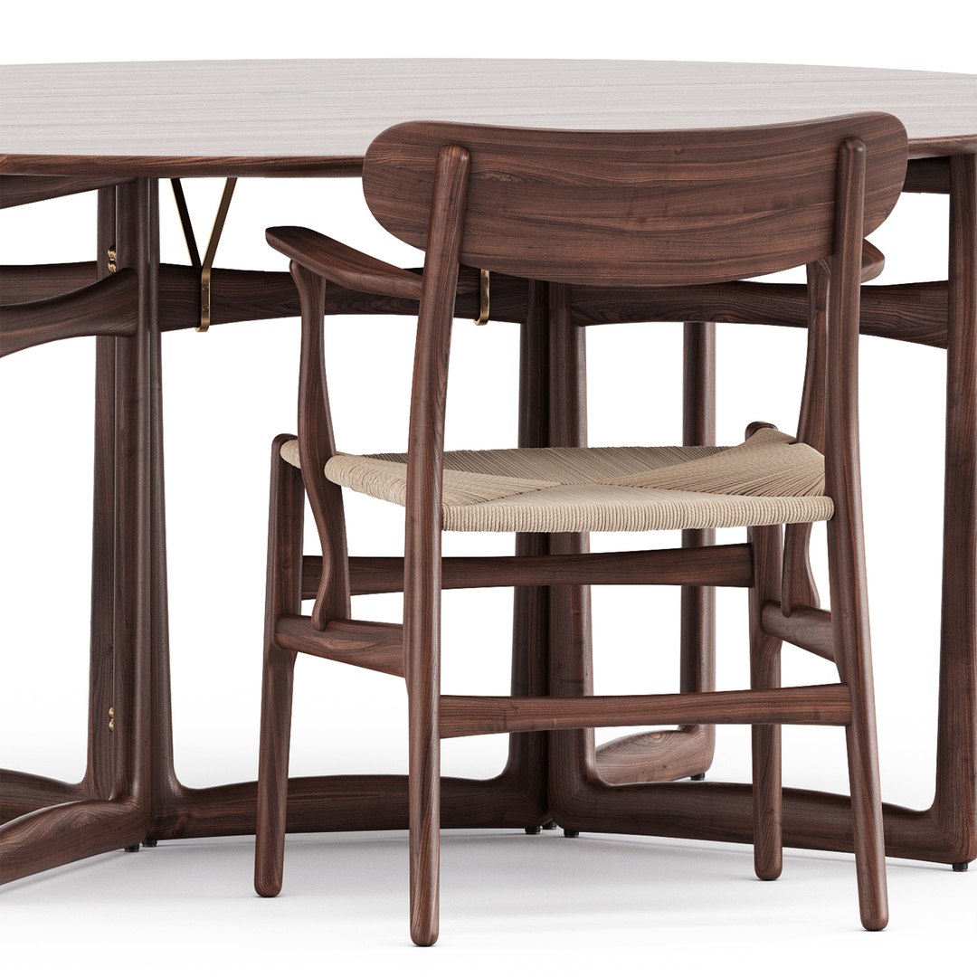 3D CH26 chair and Drop Leaf HM6 Table https://p.turbosquid.com/ts-thumb/OQ/9LyMiw/xb/3/jpg/1633616556/1920x1080/fit_q87/a9b3248446f9d4ed58b62fbb3f1ac1edc8903b7b/3.jpg