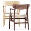 CH26 Stuhl und Drop Leaf HM6 Tisch