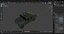 Military Humvee with Mounted Weapon System
