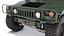 Military Humvee with Mounted Weapon System