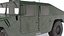 Military Humvee with Mounted Weapon System