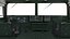 Military Humvee with Mounted Weapon System