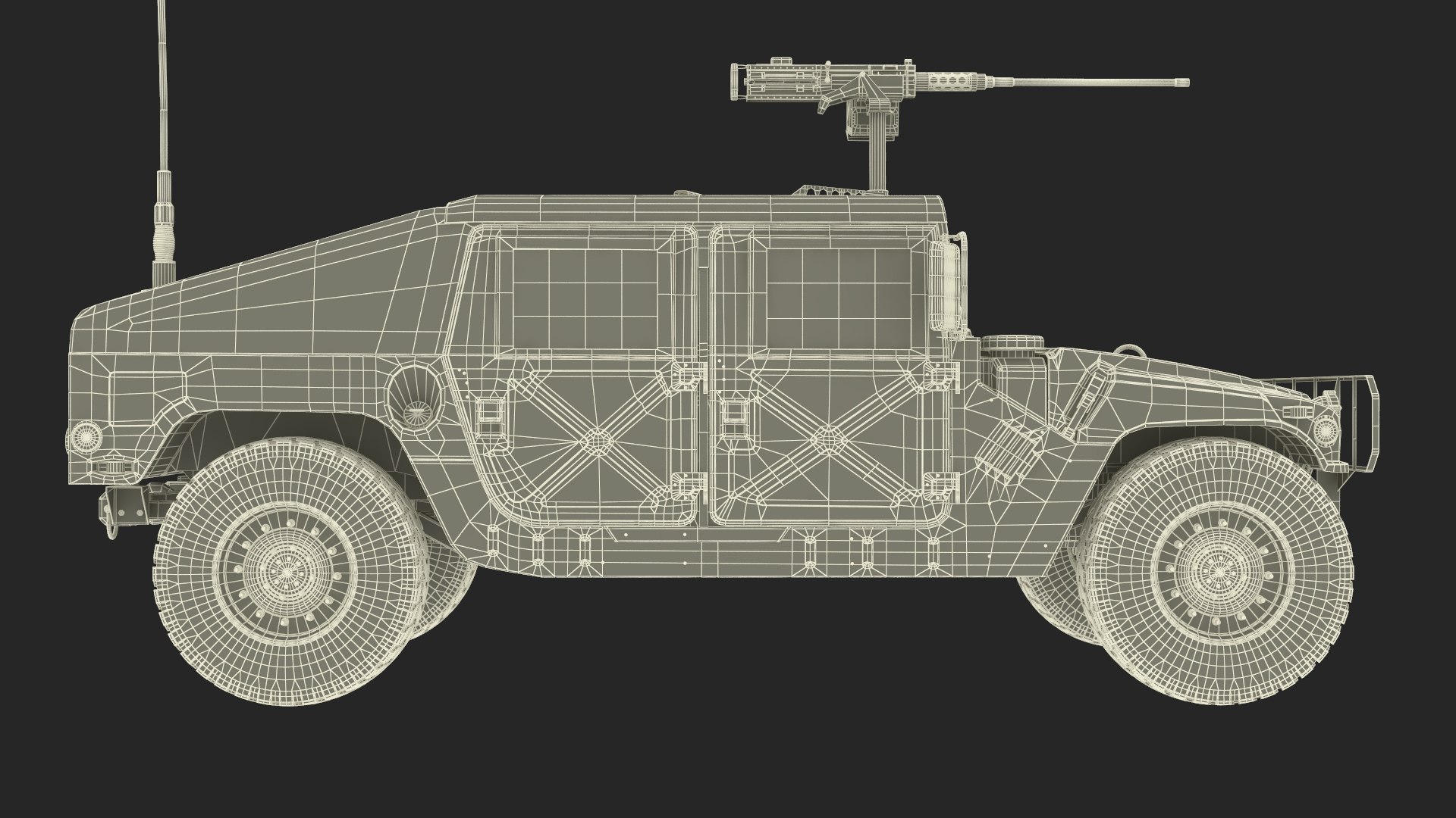 Military Humvee with Mounted Weapon System 3D model https://p.turbosquid.com/ts-thumb/OQ/DLcyF3/xO/military_humvee_with_mounted_weapon_system_039/jpg/1744139113/1920x1080/fit_q87/2cd7c225043819fdeb76af5669426636a05a076d/military_humvee_with_mounted_weapon_system_039.jpg