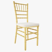 Gold Wood Stacking Chiavari Chair