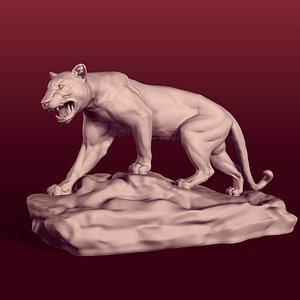 Leopard Statue