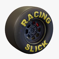 Stock Car Racing Wheel - Unbranded PBR
