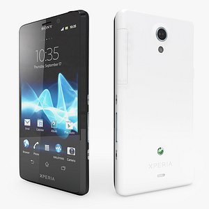 Sony Xperia T Smartphone Black and White