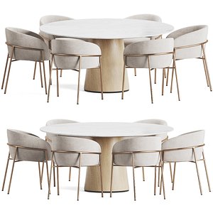 Dining Set 03 3D model