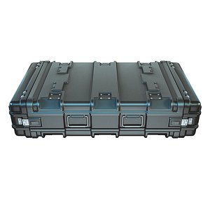 3D model sci-fi military container