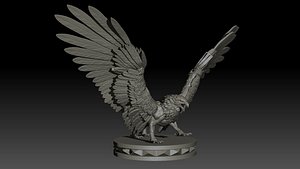 Griffon High Poly for 3d Print