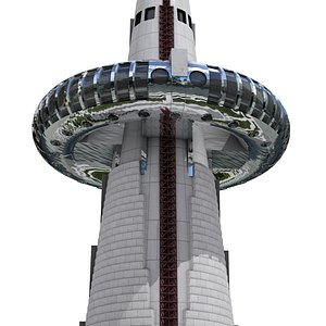 Tesla tower 3D - TurboSquid 1673588