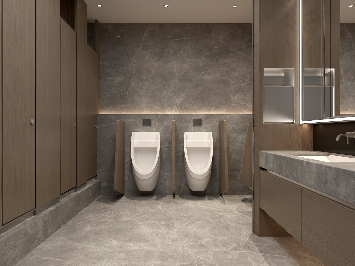 3D Restroom Public Wc Model - TurboSquid 2392018