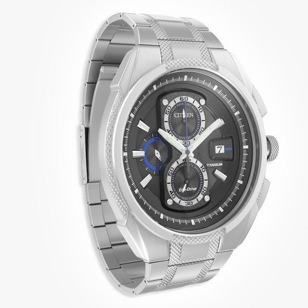 citizen watch super titanium 3d max