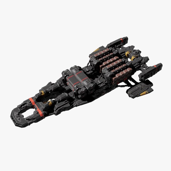 modelo 3d Nave espacial de carga - TurboSquid 2329644