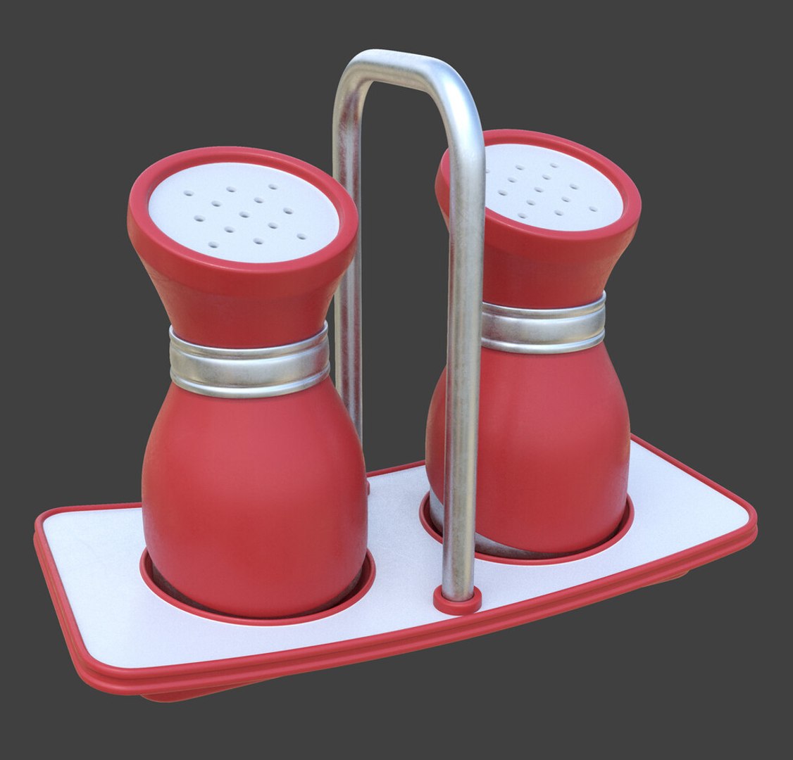 Salt Shaker Model - TurboSquid 1414735