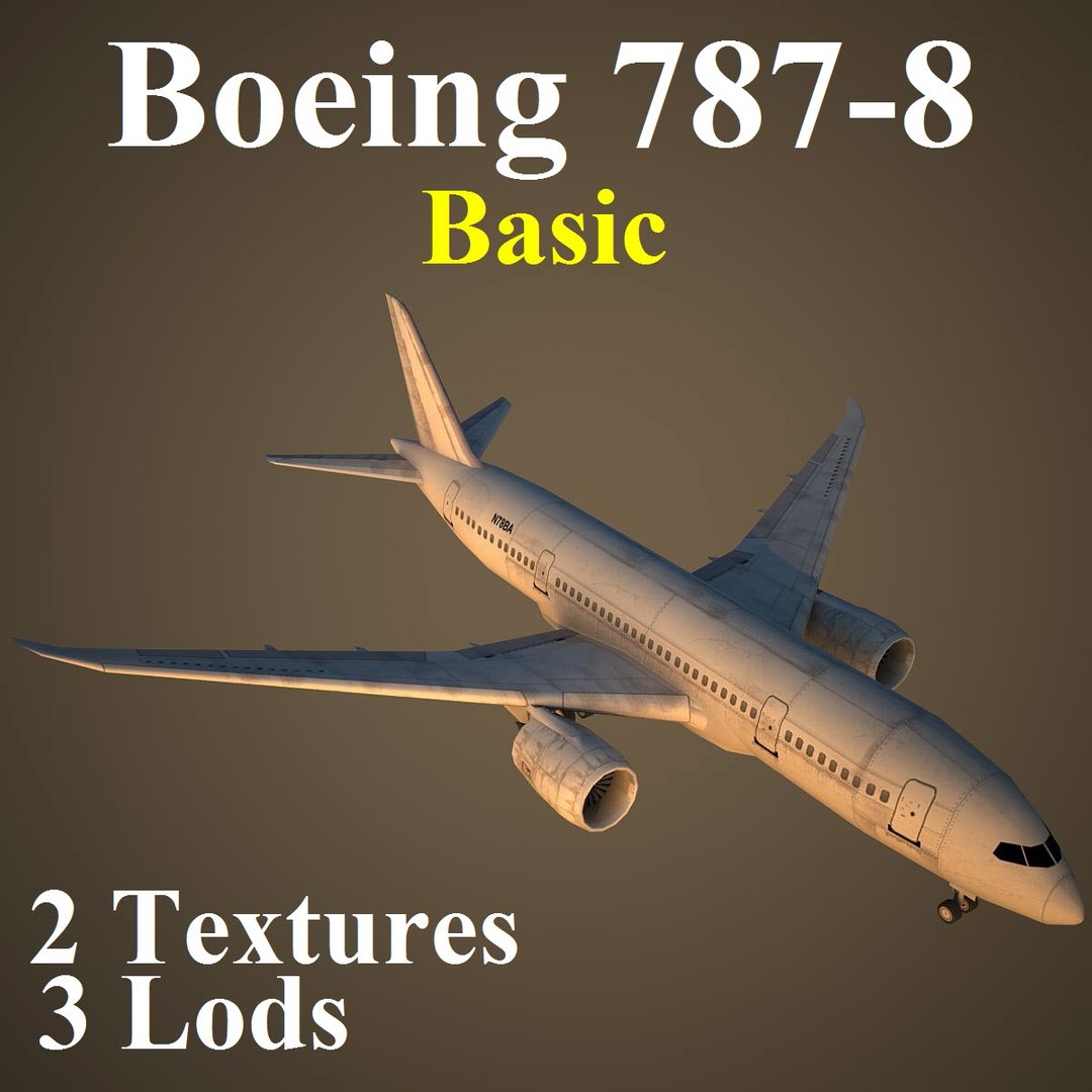 3dsmax Boeing Basic