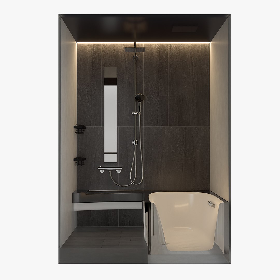 modelo 3d Japón UNIDAD BAÑO 1616 LIXIL SPAGE - TurboSquid 2137934