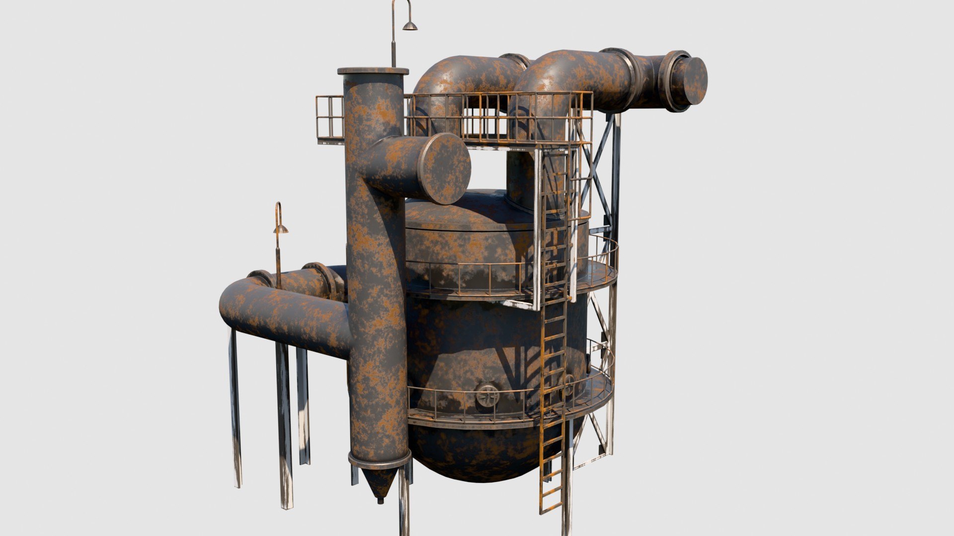 3D model Cyberpunk Industrial Modular Kitbash Set - Post-Apocalyptic Factory https://p.turbosquid.com/ts-thumb/OQ/pMu3TK/wu/cyberpunk09/jpg/1781705453/1920x1080/fit_q87/7a147472a4cb66170a93b029dc55f35aee4ce32b/cyberpunk09.jpg