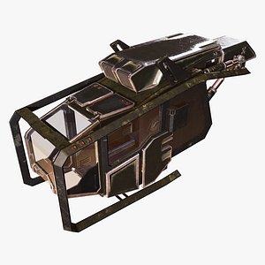 3D spaceship cockpit