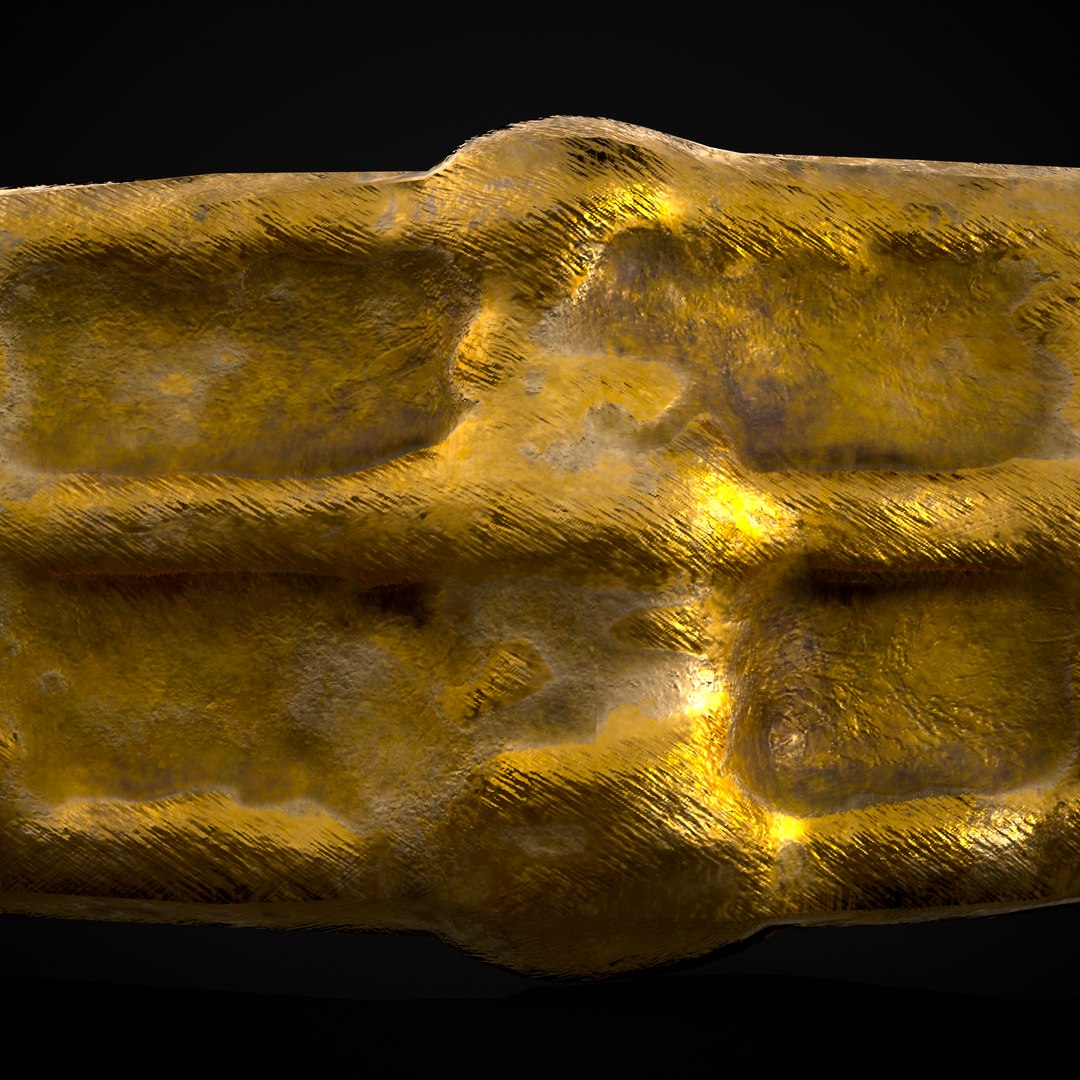 3D Square Pattern Medieval Ring Model - TurboSquid 2078264