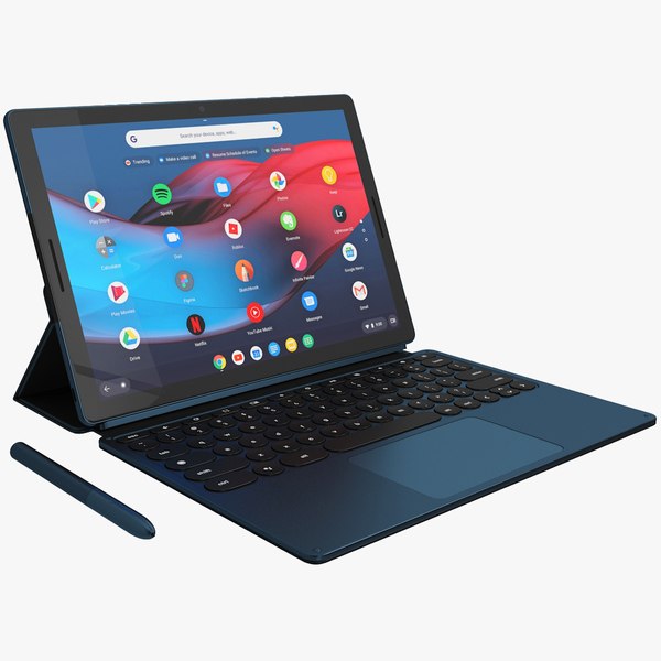 realistic google pixel slate 3D