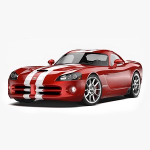 Dodge Viper SRT10 2008 - 2010 3D model