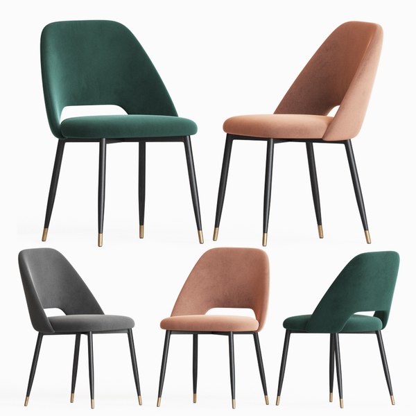 3D eva dining chair coco model - TurboSquid 1578551