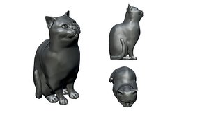 Cat for 3d printing 3D