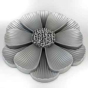 a flower for CNC router  print