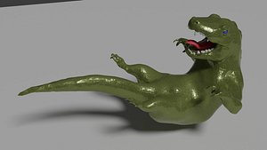 3D Cartoon toy dinosaur