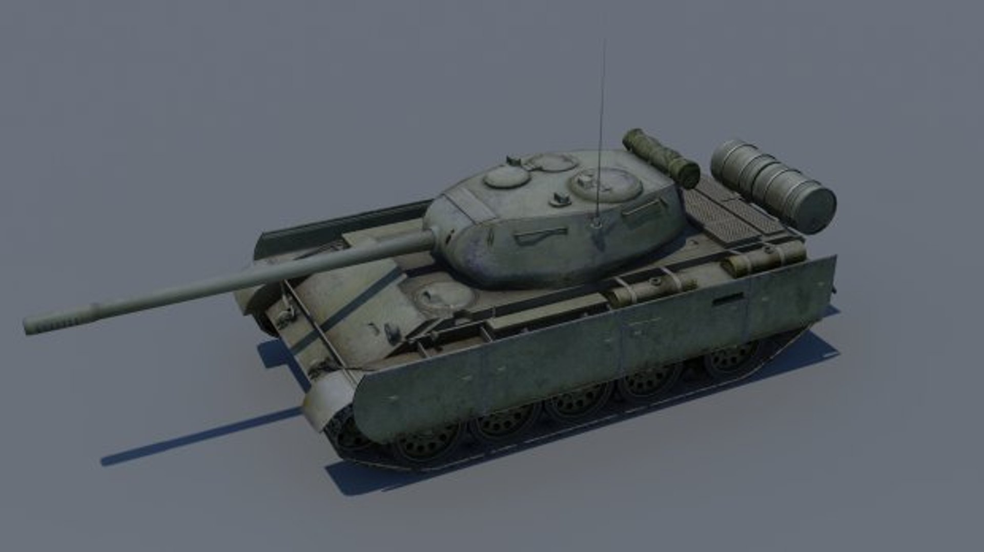 Free T-44 Soviet Tank 3D Model - TurboSquid 1575700