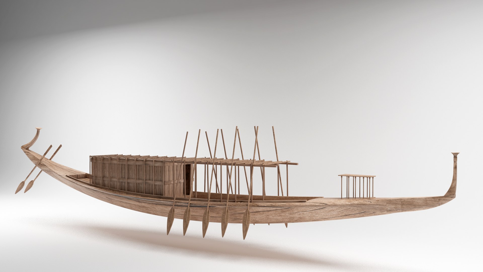 Khufu ship 3D model - TurboSquid 1886911