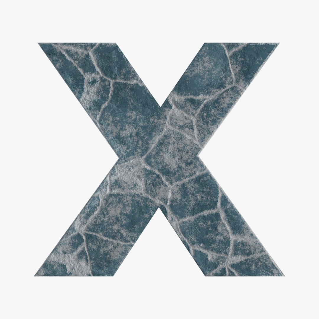 3D Ice Letters model https://p.turbosquid.com/ts-thumb/OR/IPrSmG/Sz/x/png/1707977484/1920x1080/fit_q87/46d31dc672dca852cb43065009660b2ec5f33b1a/x.jpg