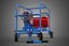 INDUSTRIAL POWER GENERATOR SYSTEM GENSET COMBUSTION ENGINE DRIVE