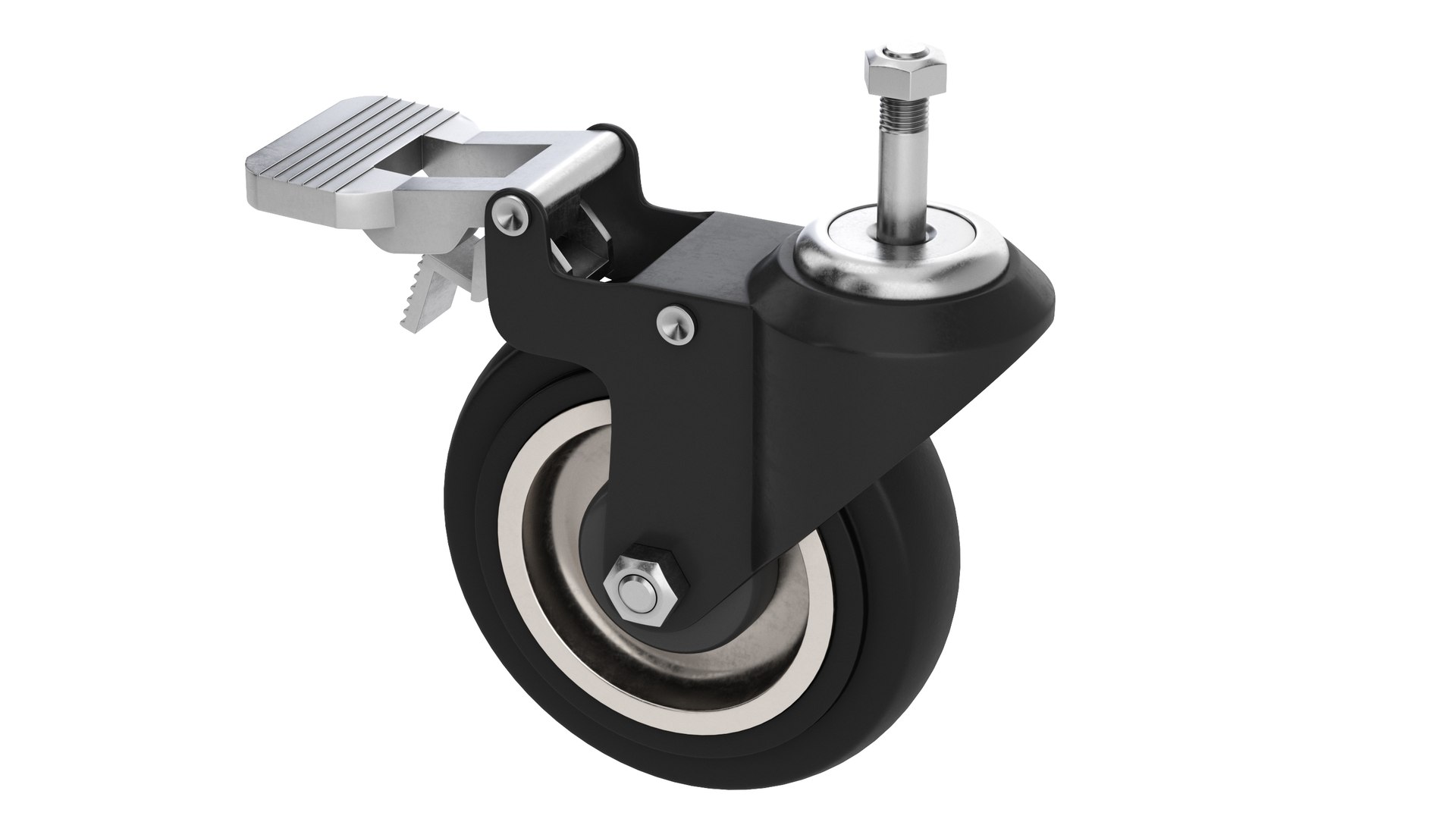 3D Caster Wheel model https://p.turbosquid.com/ts-thumb/OR/LIQGNE/7Y/wheel0021/jpg/1706773584/1920x1080/fit_q87/d22d6e4d65107a933784e3455b0d11acbc1f1f92/wheel0021.jpg